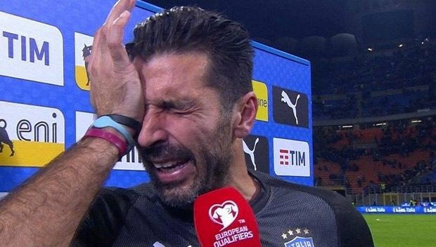 Λύγισε ο γίγαντας Μπουφόν μετά τον αποκλεισμό