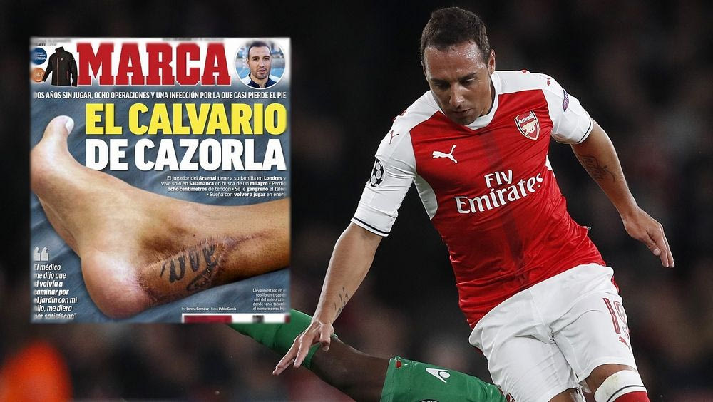 Σοκάρει το οκτώ φορές εγχειρισμένο πόδι του Καθόρλα