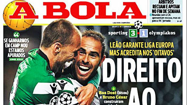 Η τριάρα στον Ολυμπιακό “τρέλανε” τα πορτογαλικά ΜΜΕ!