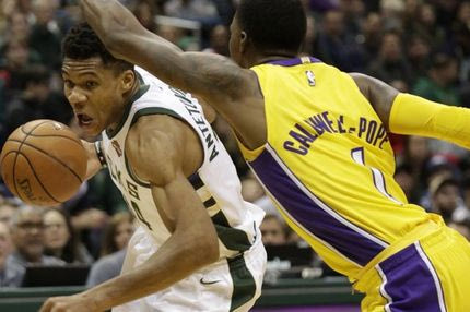 Ο Aντετοκούνμπο έβαλε μέσα στα καλάθια και τους Λέικερς!