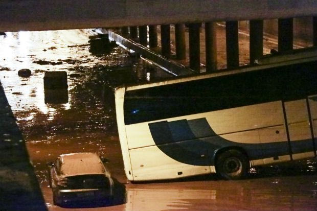 Η συγκλονιστική φωτογραφία του ΠΑΟΚ για τις πλημμύρες
