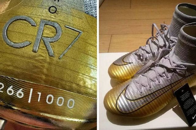 Ο Ρονάλντο έβγαλε ήδη συλλεκτικά παπούτσια για την 5η Χρυσή Μπάλα πριν ανακοινωθεί το αποτέλεσμα