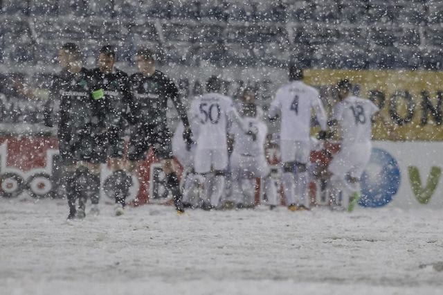 Άσπρη μέρα, ούτε με… χιόνια για τον Παναθηναϊκό!