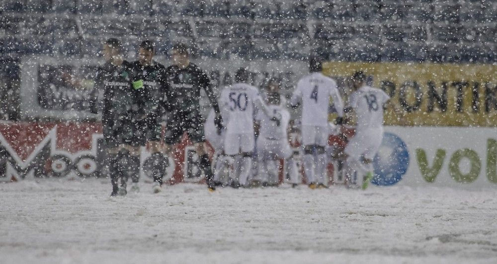 Άσπρη μέρα, ούτε με… χιόνια για τον Παναθηναϊκό!