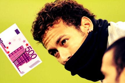 Πετούσαν 500ευρα στον Νεϊμάρ στο Μόναχο!