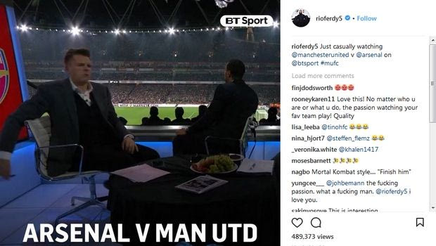 Το πάθος του Ρίο Φέρντιναντ για την Γιουνάιτεντ δεν έχει ταίρι!