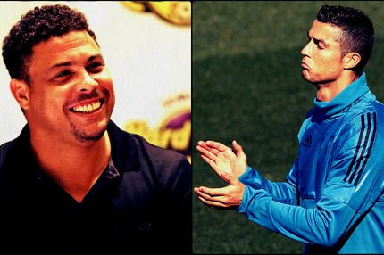 Ο Βέλλιος μαζί και με τους δυο Ρονάλντο!