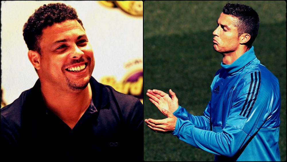 Ο Βέλλιος μαζί και με τους δυο Ρονάλντο!