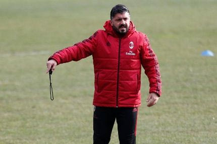 Με… κρητικό στυλ έκανε ντεμπούτο στον πάγκο της Μίλαν ο Γκατούζο