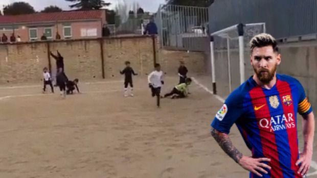 Ο Κριστιάνο Ρονάλντο Τζούνιορ έπαθε… Μέσι!