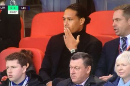 Απελπίστηκε ο Φαν Ντάικ με το γκολ που “έφαγε” η Λίβερπουλ