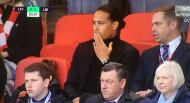 Απελπίστηκε ο Φαν Ντάικ με το γκολ που “έφαγε” η Λίβερπουλ