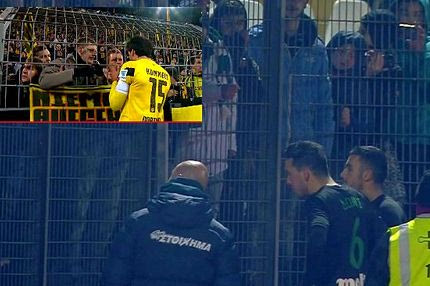 Συγκλονιστικές στιγμές στη Λιβαδειά: Οι παίκτες του Παναθηναϊκού μιμήθηκαν αυτούς της Ντόρτμουντ