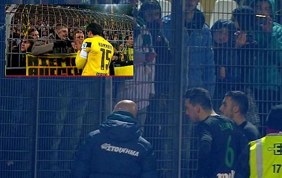 Συγκλονιστικές στιγμές στη Λιβαδειά: Οι παίκτες του Παναθηναϊκού μιμήθηκαν αυτούς της Ντόρτμουντ