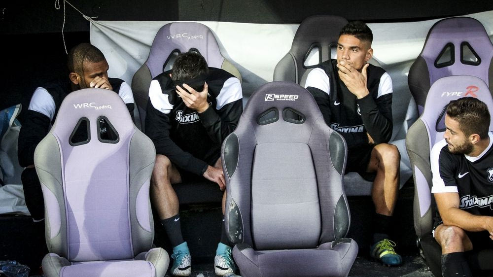 Οπαδοί του ΟΦΗ στο “Βαρδινογιάννειο”