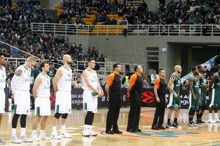 Πανό – μήνυμα κατά της Euroleague στο ΟΑΚΑ