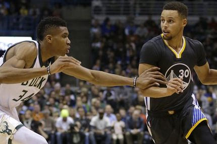 Για πρώτη φορά συμπαίκτης με Κάρι ο Αντετοκούνμπο!