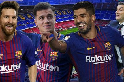Δες από κοντά Μέσι-Σουάρες-Κοουτίνιο και… Βαλβέρδε!