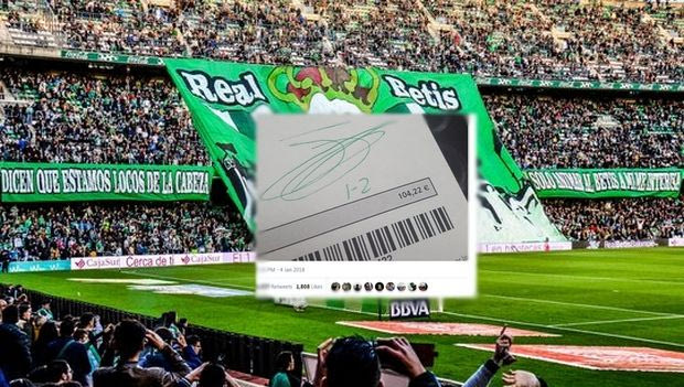 Επικός οπαδός υπέγραφε με το σκορ του… ντέρμπι!