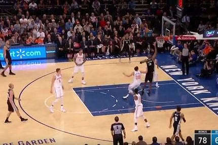 Το τρίποντο της χρονιάς ο Τζινόμπιλι, πριν καλά-καλά μπει το 2018