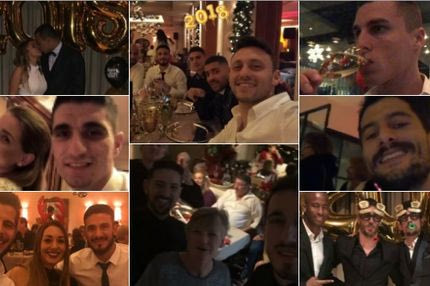 Τα ρεβεγιόν των παικτών μας: Οι γκλαμουράτοι και οι… οικογενειάρχες