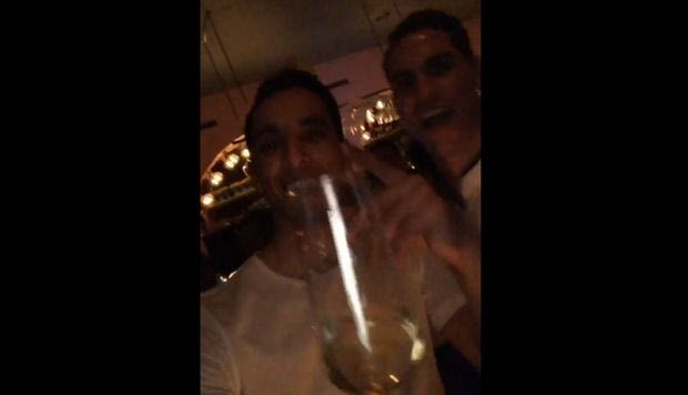 Ο Ζέκα… παρτάρει ξημερώματα μαζί με τον Πιέρο