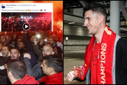 Το πρώτο ερυθρόλευκο ποστ του Μιραλάς στο facebook!