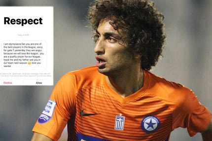 Η συγκινητική συγγνώμη φίλου του Ολυμπιακού στον Ουάρντα