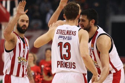 Βραδιά ρεκόρ ο Ολυμπιακός με Σπανούλη από τα παλιά!