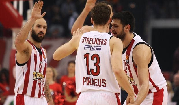 Βραδιά ρεκόρ ο Ολυμπιακός με Σπανούλη από τα παλιά!