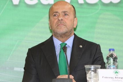 Tweet του Γιάννη Αλαφούζου για τη διακοπή στην Τούμπα!