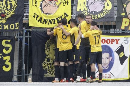 “Διπλό” στις Σέρρες και καλπάζει προς τη Super League ο Άρης!