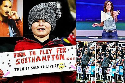 Η γκάφα του Φαν Ντάικ, το on air φλερτ του Γκατούζο και το πλακάτ της χρονιάς!