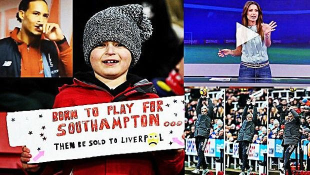 Η γκάφα του Φαν Ντάικ, το on air φλερτ του Γκατούζο και το πλακάτ της χρονιάς!