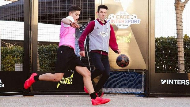Μεγάλη μπάλα στο 1o τουρνουά INTERSPORT Cage Football!