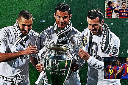 Αυτές είναι οι 10 κορυφαίες τριάδες στην ιστορία του Champions League