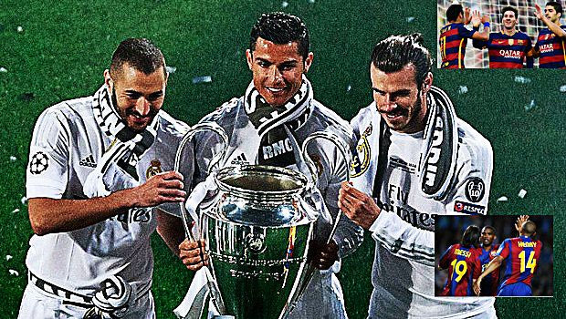 Αυτές είναι οι 10 κορυφαίες τριάδες στην ιστορία του Champions League