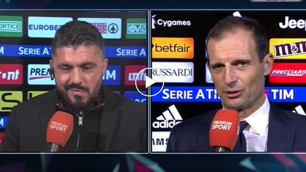 Ρεσιτάλ Γκατούζο στην τηλεόραση: ζήτησε βαθμούς από Αλέγκρι!