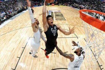 Οι… πτήσεις του Giannis στο All-Star Game (VIDEO)