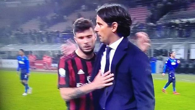 Μία αγκαλιά, χίλιες λέξεις στο Μίλαν-Λάτσιο!