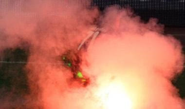 Καταδικάζει τη ρίψη βεγγαλικών η ΠΑΕ Παναθηναϊκός