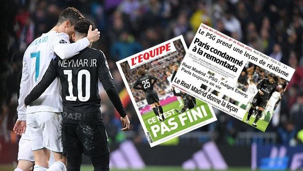 Κοίτα Παρί το πρωτοσέλιδο πίστης της Equipe!