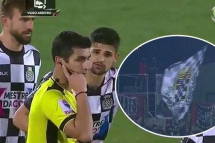 Μία γιγάντια σημαία… ΕΞΑΦΑΝΙΣΕ το VAR!