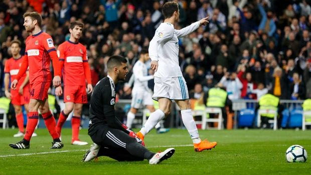 Πεντάρα η Ρεάλ με χατ-τρικ του Κριστιάνο Ρονάλντο