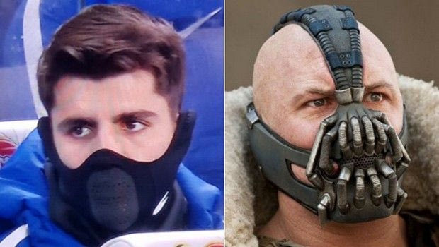 “Γλέντι” στο twitter με την περίεργη μάσκα του Μοράτα