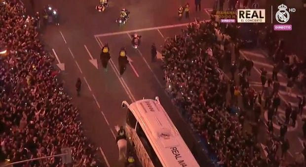 Σείστηκε το Μπερναμπέου όταν έφτασε το πούλμαν της Ρεάλ