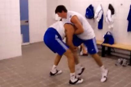 Λάζαρος εναντίον Φώτση στα αποδυτήρια της Εθνικής