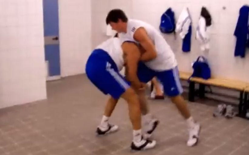 Λάζαρος εναντίον Φώτση στα αποδυτήρια της Εθνικής