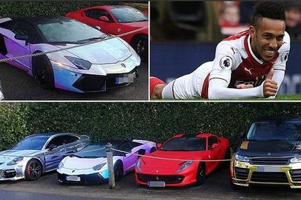 Απίστευτος Ομπαμεγιάνγκ: έβαλε στη σειρά τις ΑΜΑΞΑΡΕΣ του, αξίας 850.000 λιρών!