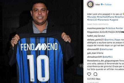 Επέστρεψε στο Μιλάνο για την Ίντερ ο Ρονάλντο!